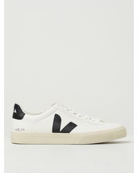 Veja - Baskets Campo En Cuir Sans Chrome - Lyst