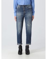 Dondup - Jeans in denim con piercing - Lyst