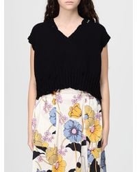 Marni - Cotton Distressed Effect Vest - Lyst