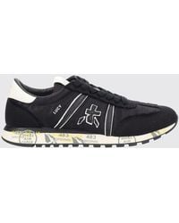 Premiata - Lucy Wildleder-Nylon-Sneakers - Lyst