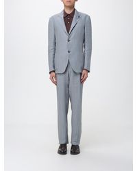 Lardini - Single Breasted Linen Dress - Lyst