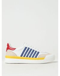 DSquared² - Sneakers New Jersey in pelle - Lyst