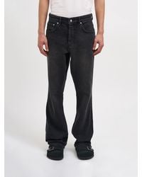 Represent - Jeans Flared En Denim De Coton - Lyst