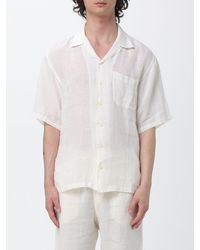 120% Lino - Casual Linen Shirt - Lyst