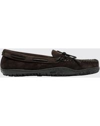 Buttero - Suede Boat Shoes With Vibram Rubber Sole - Lyst