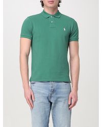 Polo Ralph Lauren - Cotton Polo Shirt With Logo - Lyst