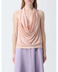 Elisabetta Franchi - Sleeveless Tops - Lyst