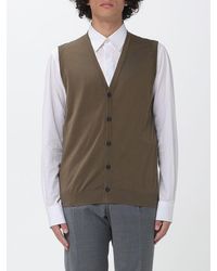 Drumohr - Cotton Vest - Lyst