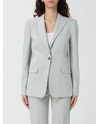 Pinko - Single-Breasted Viscose Blazer - Lyst