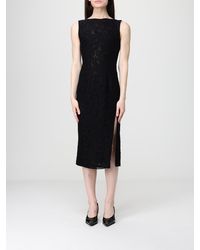 Pinko - Drupa Midi Lace Dress - Lyst
