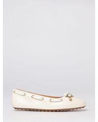 Tod's - Nappa Ballerinas - Lyst
