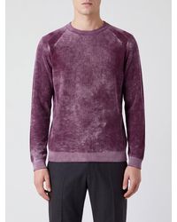 Emporio Armani - Virgin Wool And Cashmere Blend Crewneck Jumper - Lyst