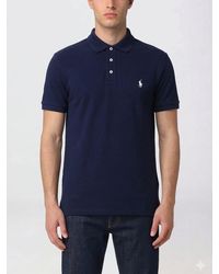 Polo Ralph Lauren - Cotton Polo Shirt With Logo - Lyst