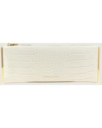 Elisabetta Franchi - Clutch Baguette Con Zip - Lyst