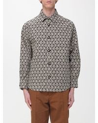 Valentino - Toute La V Cotton And Silk Shirt - Lyst