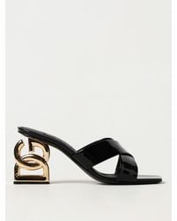 Dolce & Gabbana - Flache sandalen - Lyst
