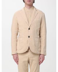 Mason's - Single Breasted Cotton And Linen Blazer - Lyst
