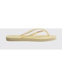Havaianas - Slim Split Rubber Flip-Flops With Low Heel - Lyst
