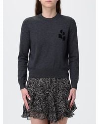 Isabel Marant - Wool And Cotton Crewneck Pullover - Lyst