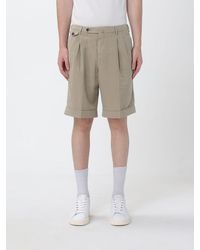 PT Torino - Linen Blend Shorts - Lyst