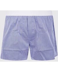 Tom Ford - Striped Cotton Boxer Shorts - Lyst