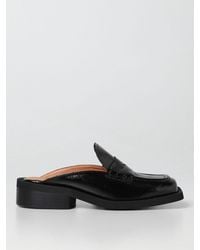 Ganni Flat Shoes Black | Lyst