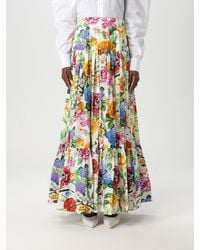 Dolce & Gabbana - Long Skirt - Lyst