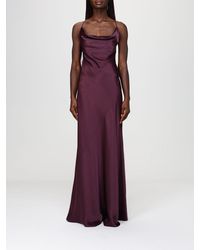 Pinko - Farro Satin Dress - Lyst