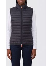 Save The Duck - Charlotte Padded Nylon Vest - Lyst