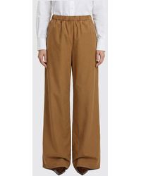 Fabiana Filippi - Cotton Wide-Leg Trousers - Lyst
