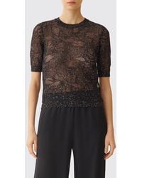 Fabiana Filippi - Floral Crew Neck Sweater - Lyst