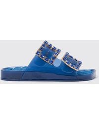 Twinset - Pvc Sandal With Rhinestones - Lyst