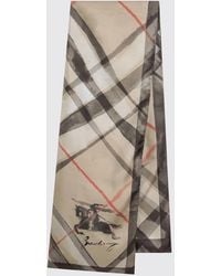 Burberry - Sciarpa Donna - Lyst