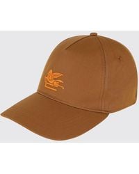 Etro - Cotton Twill Baseball Cap With Embroidered Pegaso Logo - Lyst
