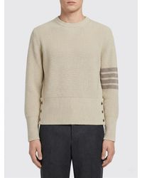 Thom Browne - Cotton Crew Neck Pullover - Lyst