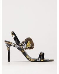 Versace Jeans Couture - Flat Sandals - Lyst