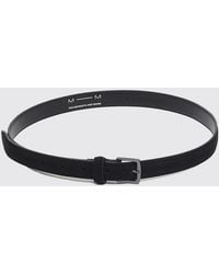 Max Mara - Suede Leather Belt With Pin Buckle - Lyst