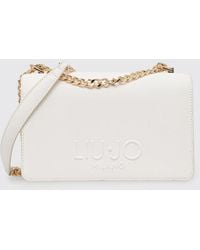 Liu Jo - Saffiano Faux Leather Bag - Lyst