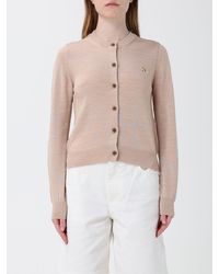Maison Kitsuné - Maison Kitsun&Eacute Crew Neck Cardigan - Lyst