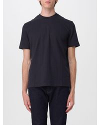 Emporio Armani - Basic Cotton T-Shirt - Lyst