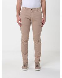 Mason's - Stretch Cotton Cargo Trousers - Lyst