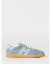 Hogan - Cool Cotton Denim Sneakers - Lyst