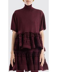 Alaïa - Virgin Wool Top - Lyst