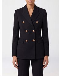 Golden Goose - Double-Breasted Virgin Wool Blazer With Metal Buttons - Lyst