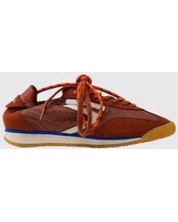 PURAAI - 6.02 Panther Vegan Leather And Nylon Sneakers - Lyst