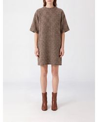 Fabiana Filippi - Tweed Sheath Mini Dress With Sequin Embroidery - Lyst
