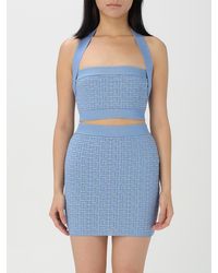 Balmain - Top 'PB' - Lyst