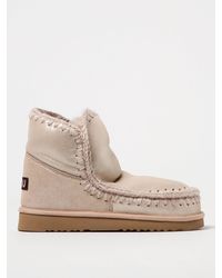 Mou - Flat Ankle Boots - Lyst