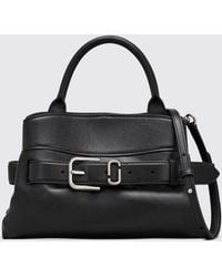 Marc Jacobs - The Small Tote Bag Leather Handbag With Double J Logo - Lyst