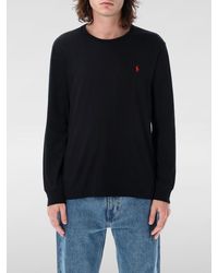 Polo Ralph Lauren - Basic Cotton Sweatshirt With Logo - Lyst